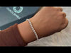 [Youtube Video of Round Cut Lab Diamond Tennis Bracelet]-[Ouros Jewels]