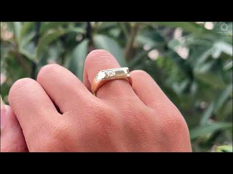 Youtube Video of Round Diamond Men Ring