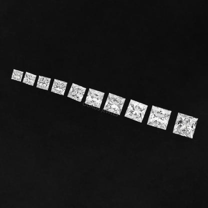 Princess Cut Lab Grown Diamond Loose