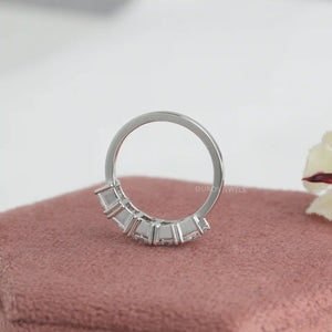 Five Stone Princess Cut Diamond Ring