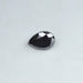 pear cut black lab grown diamond 