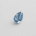 1 Carat Blue Pear Diamond