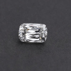 2.23 Carat IGI Certified Criss Cut Lab Diamond displayed against Gray background.