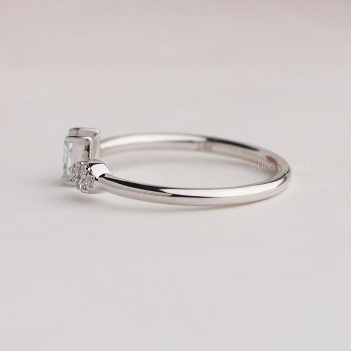 [2 Stone Pear Shaped Ring]-[Ouros Jewels]