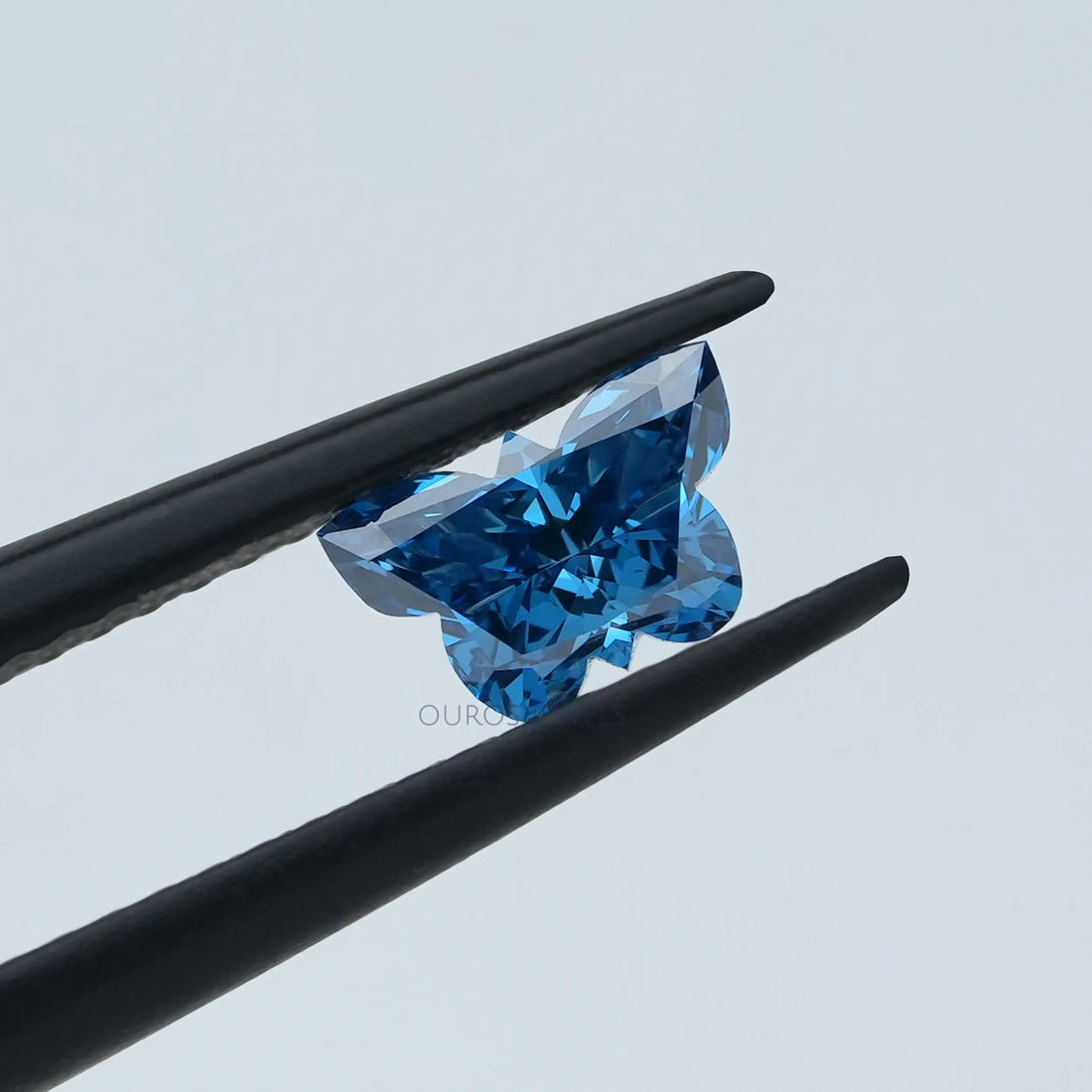 0.55 Carat Blue Butterfly Lab Grown Diamond Loose
