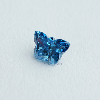 0.55 Carat Blue Butterfly Lab Grown Diamond Loose