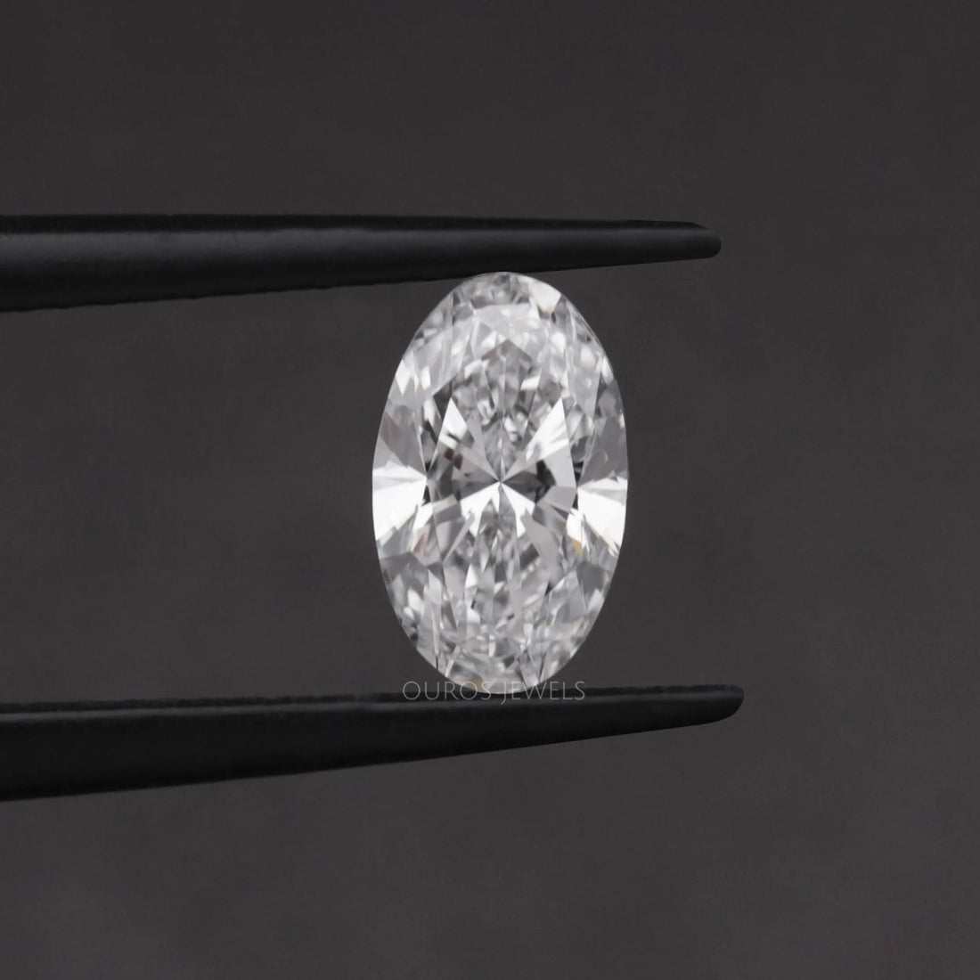 1.00 Carat Long Oval Lab Grown Diamond