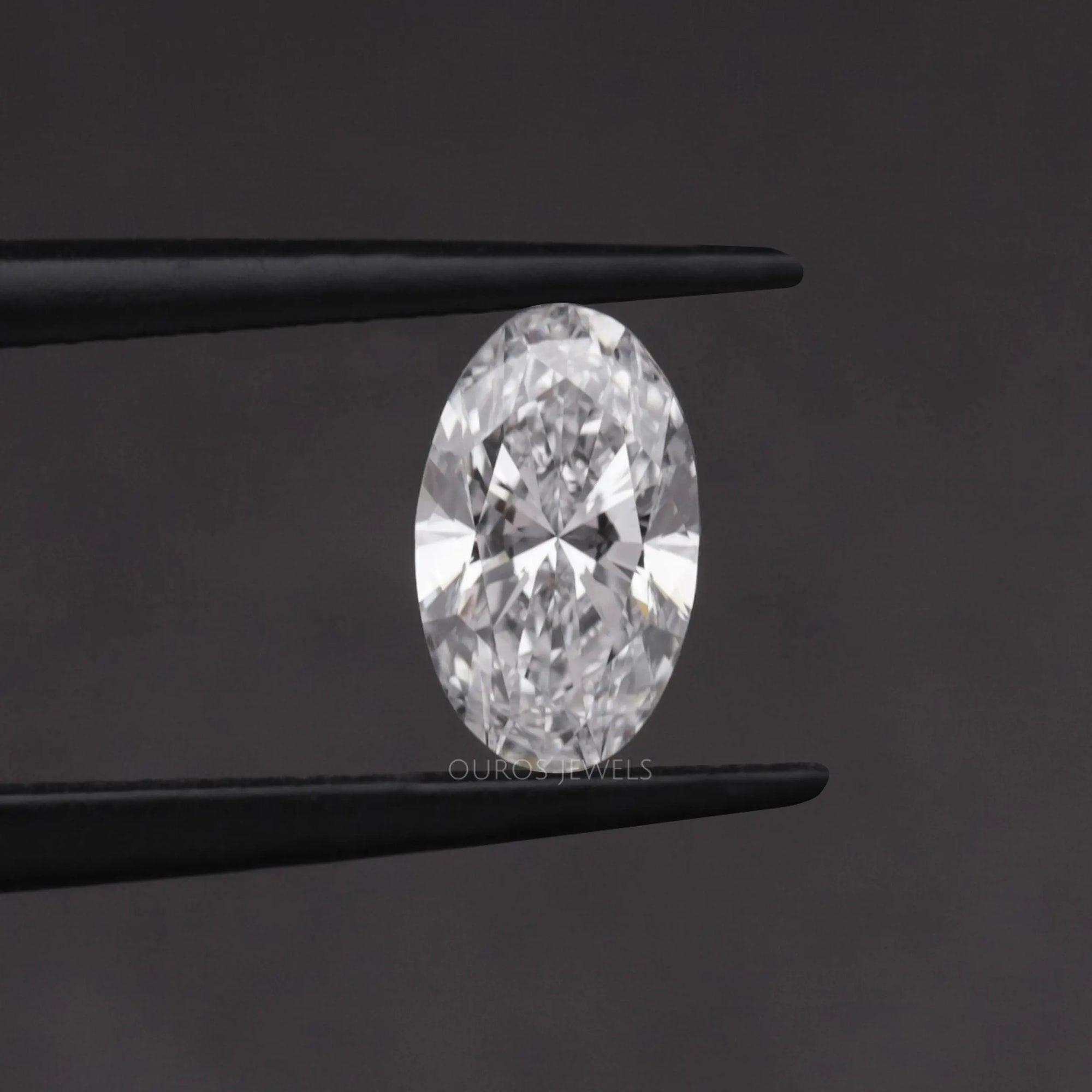 1.00 Carat Long Oval Lab Grown Diamond