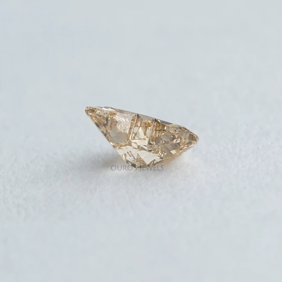 0.40 Carat Fancy Yellow Butterfly Lab Grown Diamond