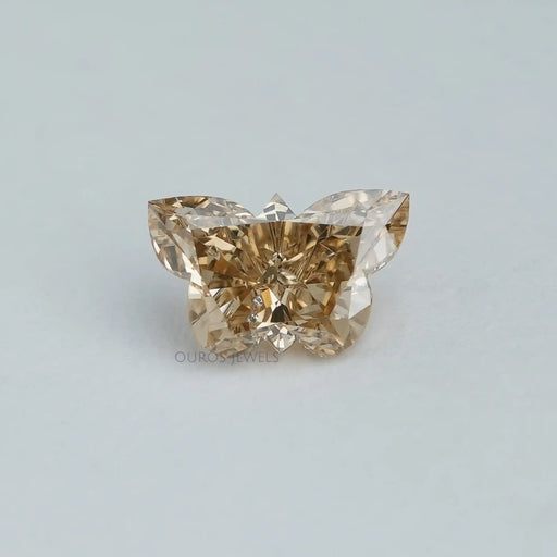 Fancy Yellow Butterfly Cut Lab Diamond