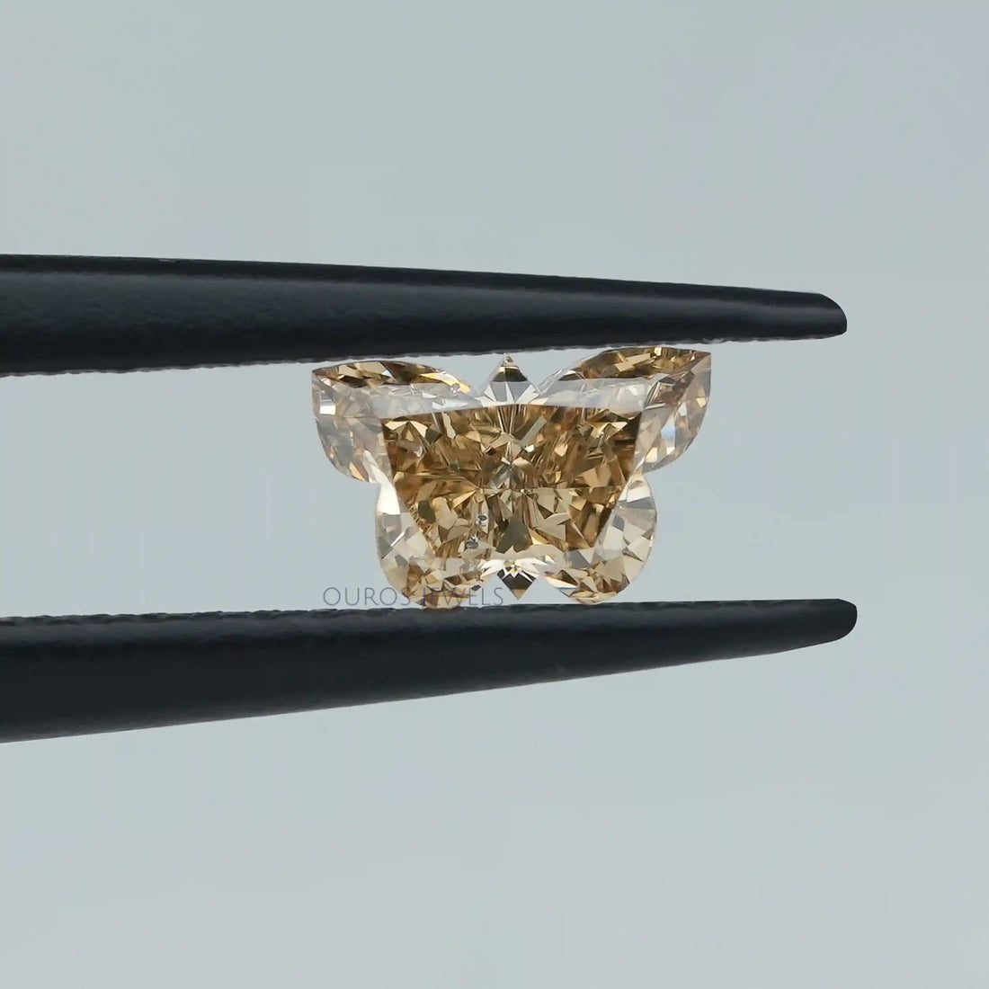 0.40 Carat Fancy Yellow Butterfly Lab Grown Diamond